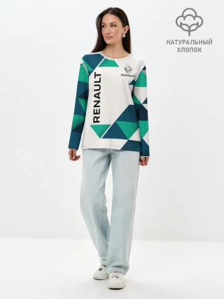 Лонгслив женский. Хлопок / Renault