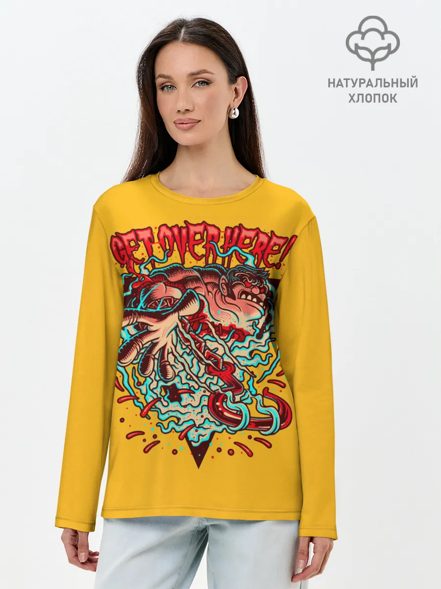 Лонгслив женский. Хлопок / Пудж | Dota 2