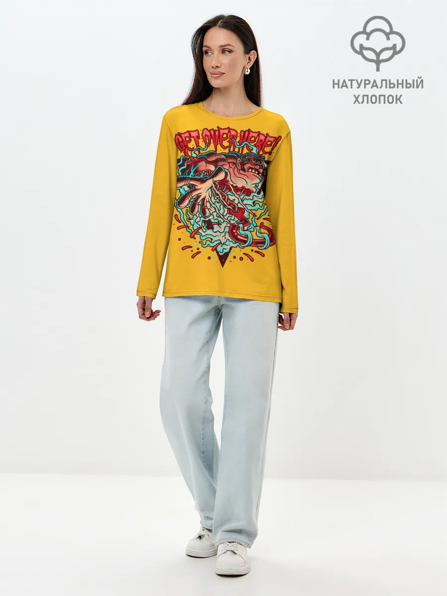 Лонгслив женский. Хлопок / Пудж | Dota 2