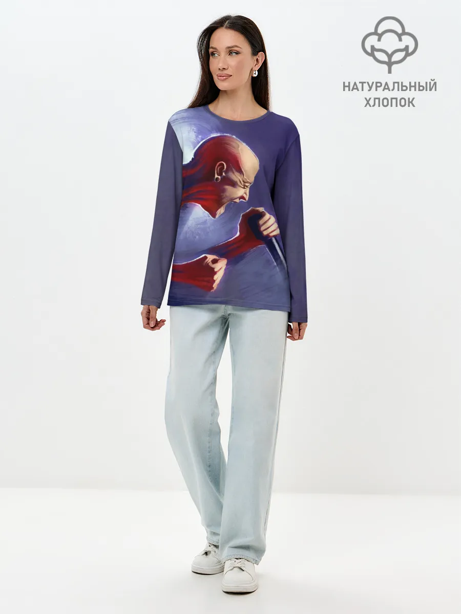 Лонгслив женский. Хлопок / LP