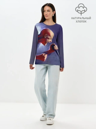 Лонгслив женский. Хлопок / LP