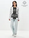 Лонгслив женский. Хлопок / MERCEDES BENZ