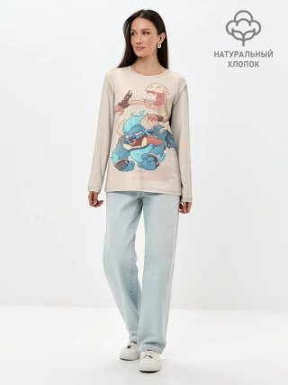 Лонгслив женский. Хлопок / Мы уже выехали | Dota 2