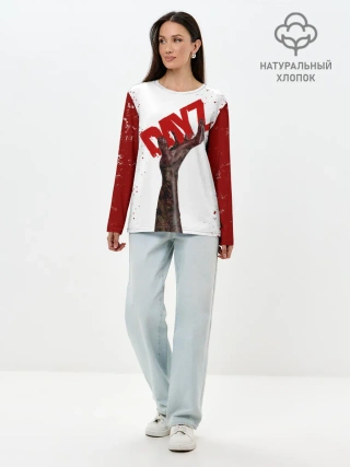 Лонгслив женский. Хлопок / DAYZ | ДЕЙЗИ