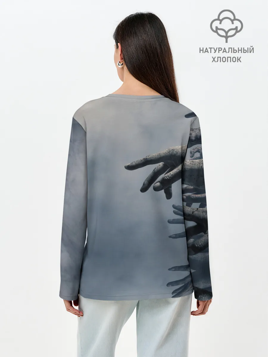 Лонгслив женский. Хлопок / DAYZombie | ДЕЙЗИ