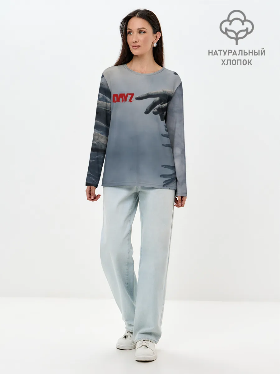 Лонгслив женский. Хлопок / DAYZombie | ДЕЙЗИ