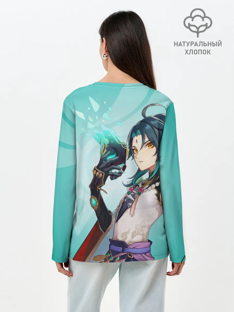 Лонгслив женский. Хлопок / GENSHIN IMPACT, СЯО