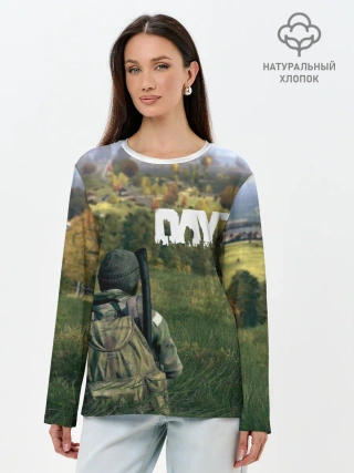 Лонгслив женский. Хлопок / DayZ