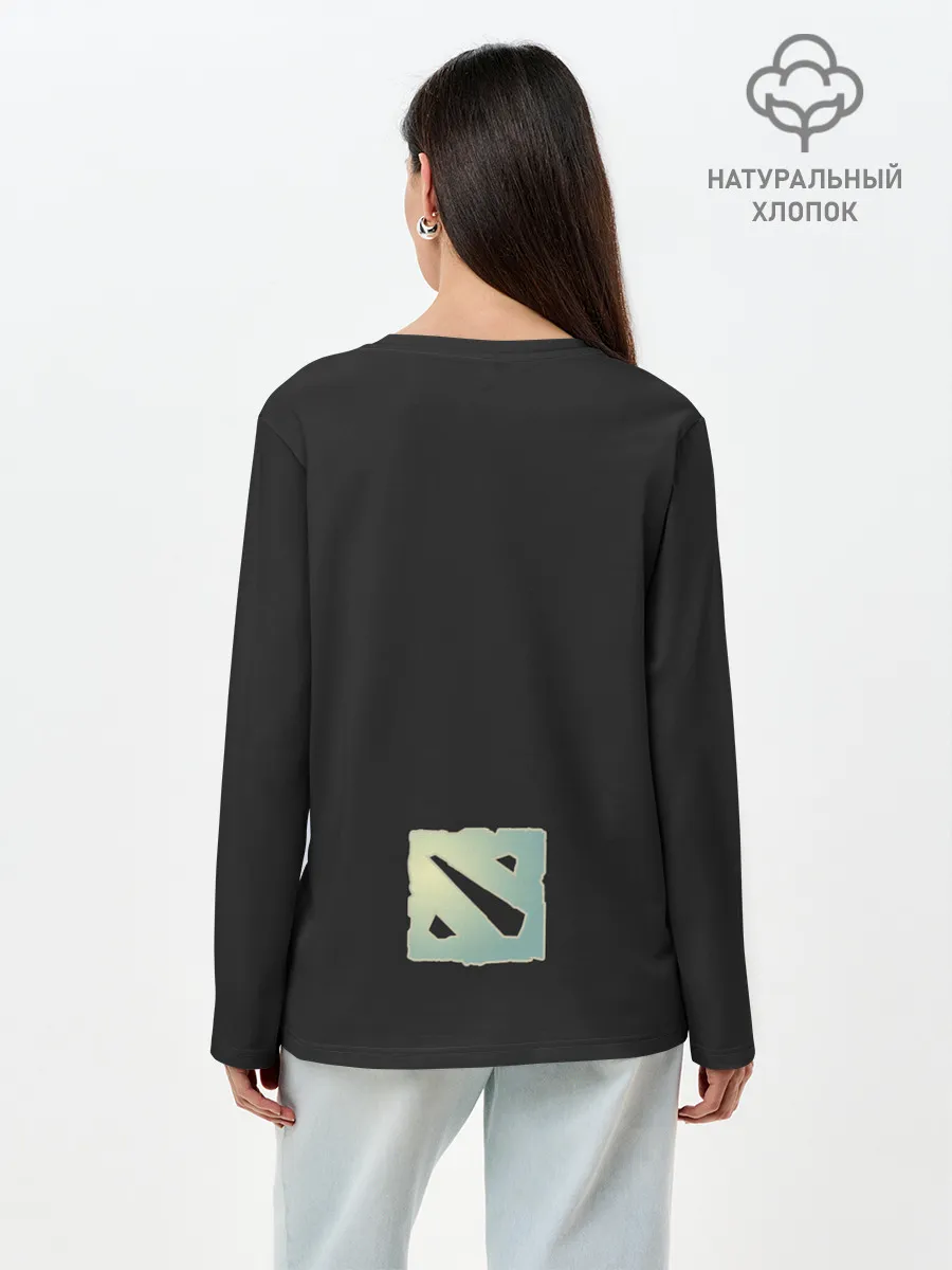 Лонгслив женский. Хлопок / Сларк | Dota 2