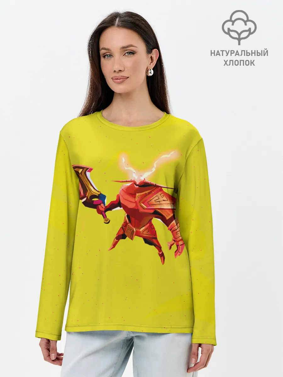 Лонгслив женский. Хлопок / Sven | Dota 2