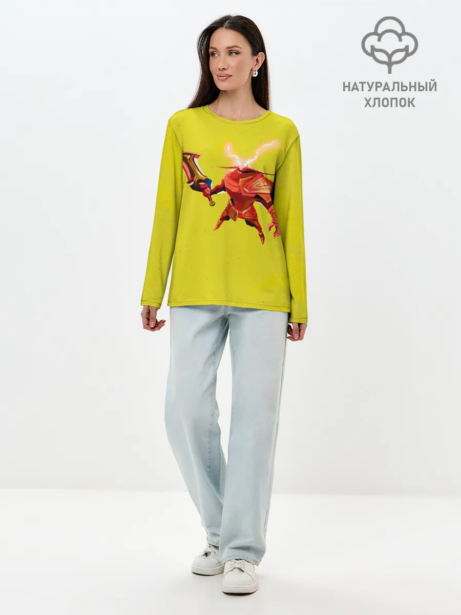 Лонгслив женский. Хлопок / Sven | Dota 2