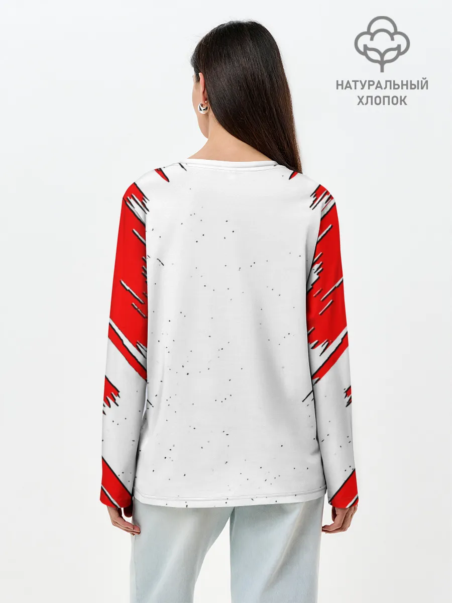 Лонгслив женский. Хлопок / Nanatsu no Taizai lines