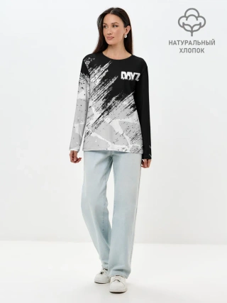 Лонгслив женский. Хлопок / DayZ