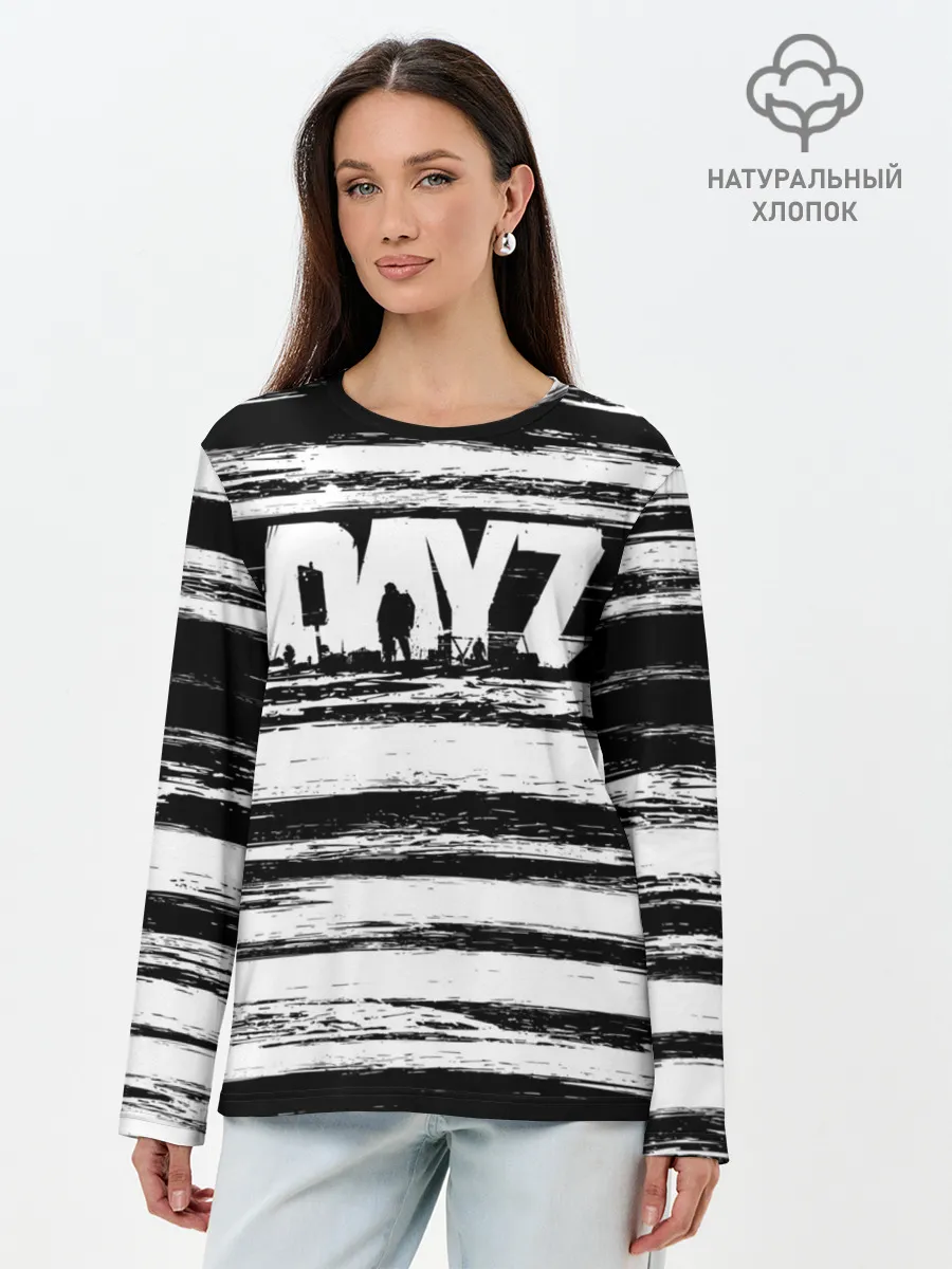 Лонгслив женский. Хлопок / DayZ