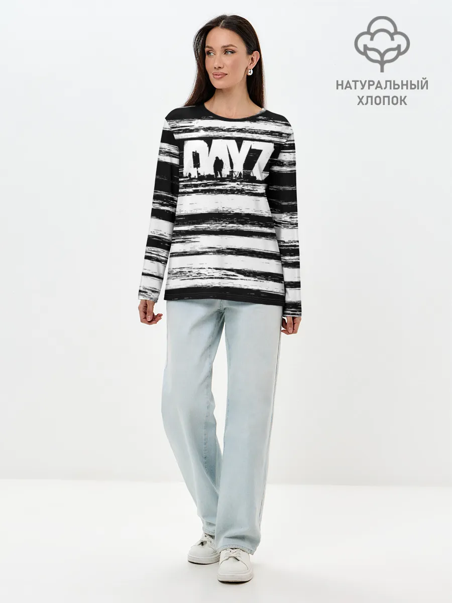 Лонгслив женский. Хлопок / DayZ