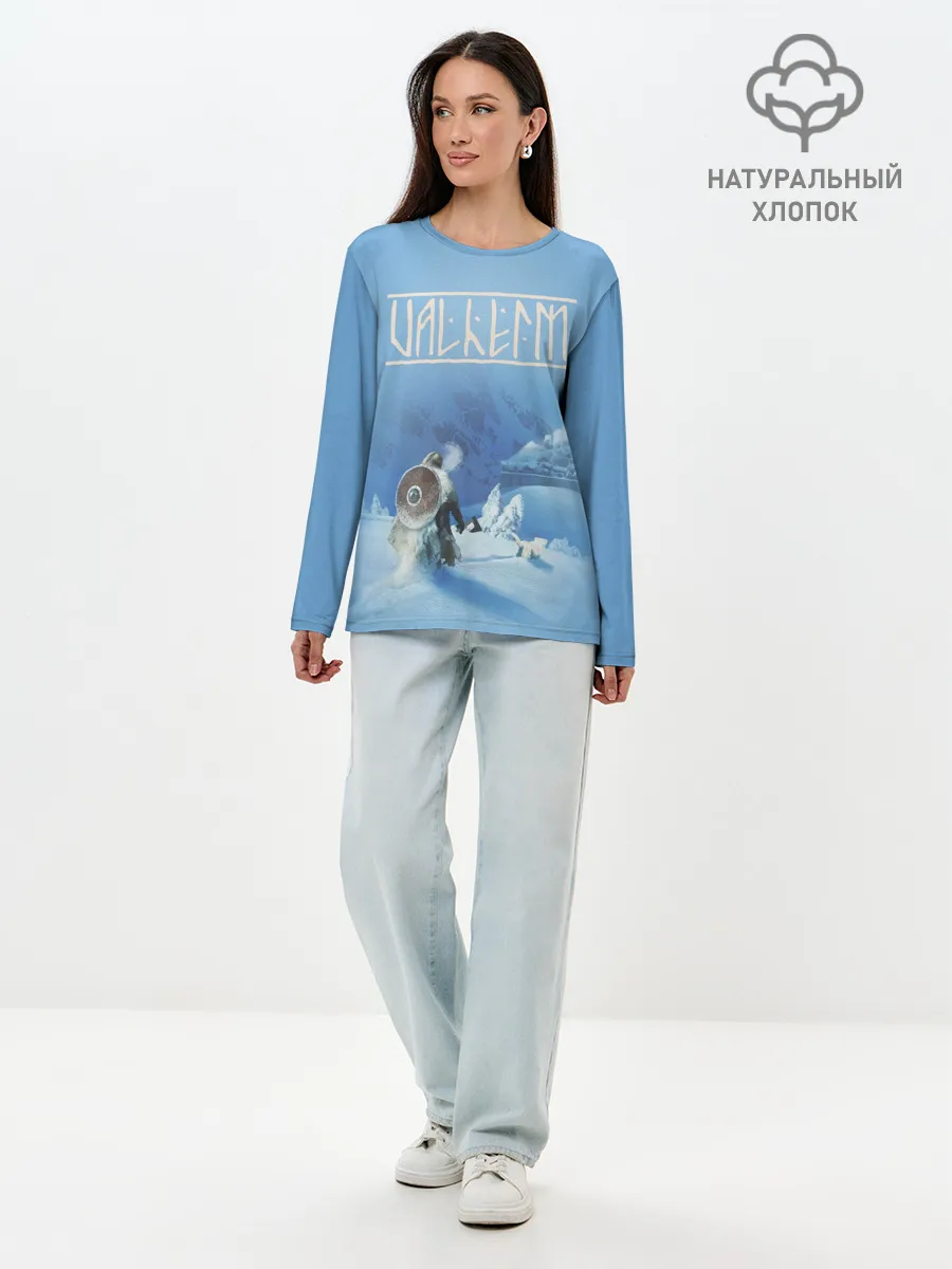 Лонгслив женский. Хлопок / Valheim