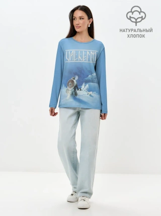 Лонгслив женский. Хлопок / Valheim