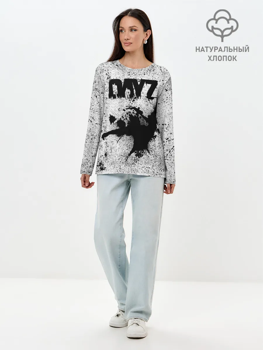 Лонгслив женский. Хлопок / DayZ
