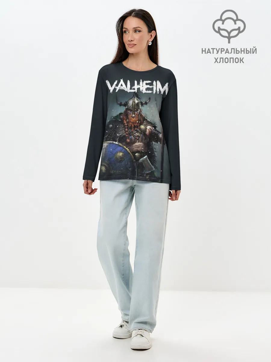 Лонгслив женский. Хлопок / Valheim