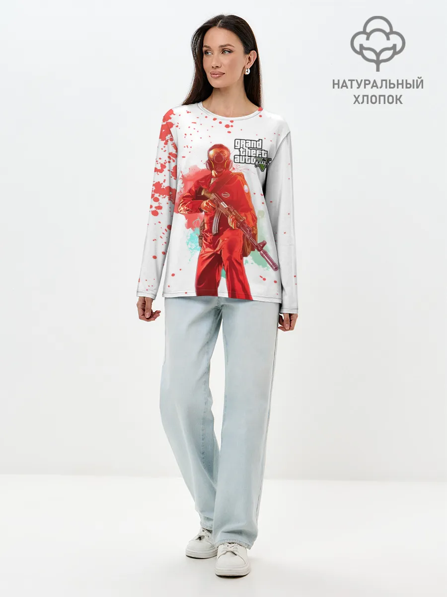 Лонгслив женский. Хлопок / Grand Theft Auto V | GTA 5