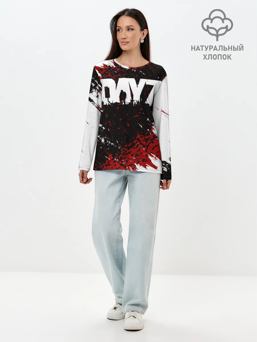 Лонгслив женский. Хлопок / DayZ.