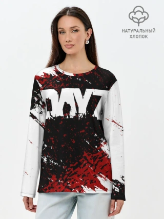 Лонгслив женский. Хлопок / DayZ.