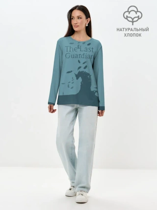 Лонгслив женский. Хлопок / the last guardian