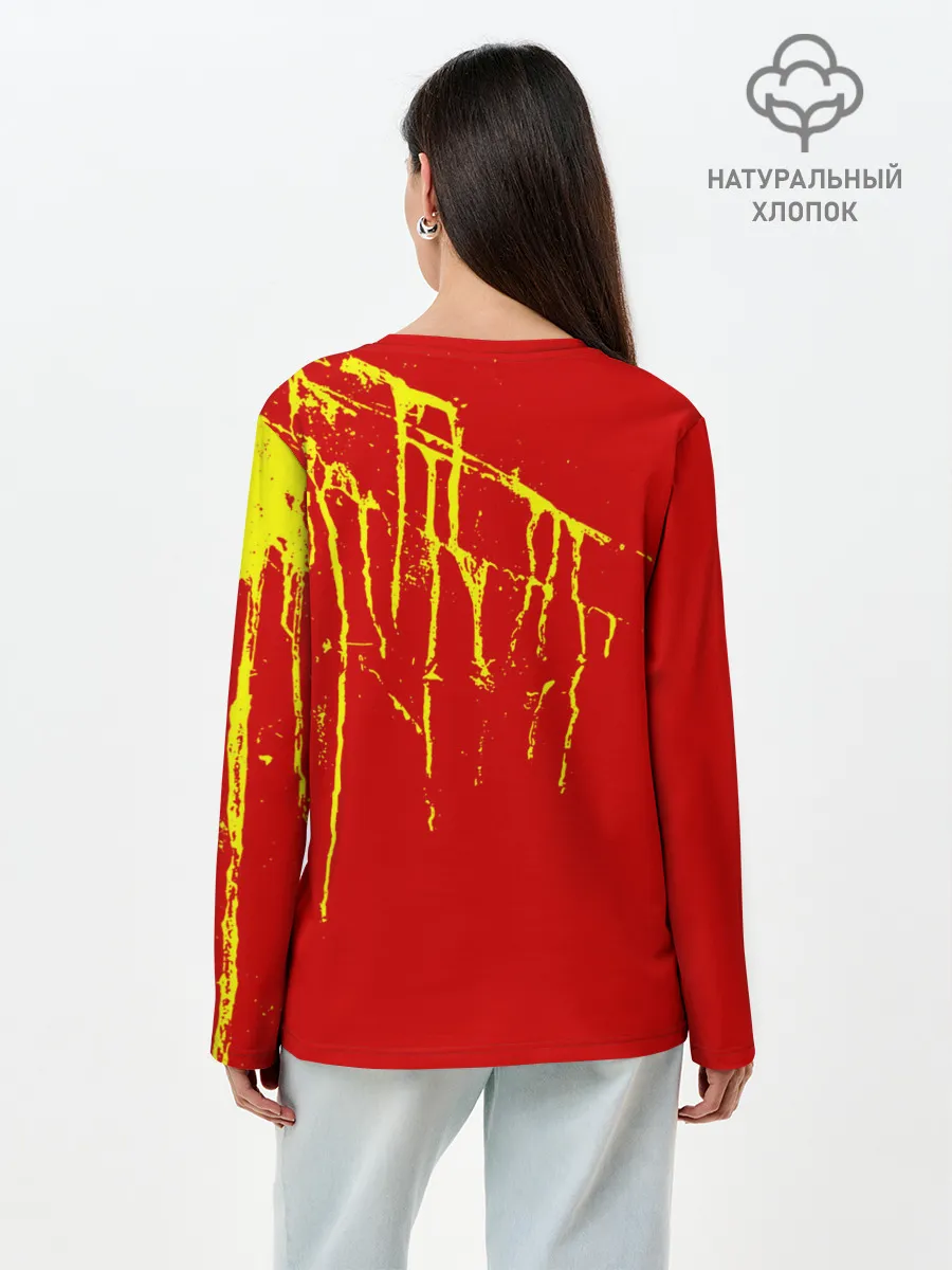 Лонгслив женский. Хлопок / PERKAHOLIC