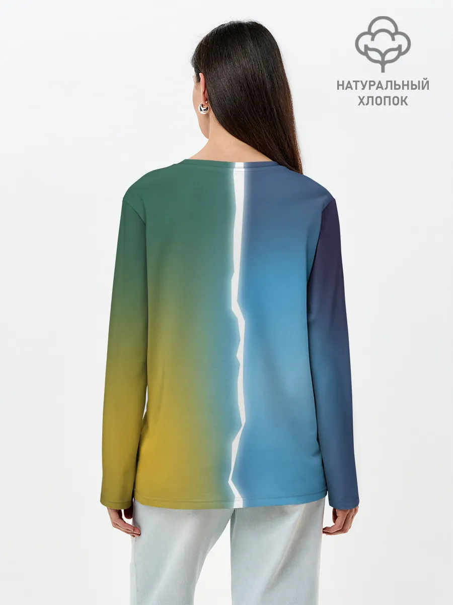 Лонгслив женский. Хлопок / Рэтчет и Кланr