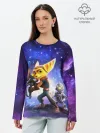 Лонгслив женский. Хлопок / Ratchet & Clank game