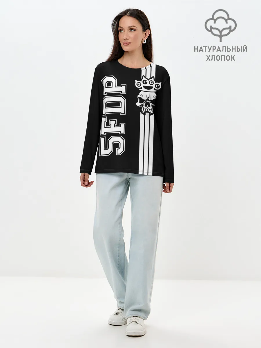 Лонгслив женский. Хлопок / Five Finger Death Punch [2]