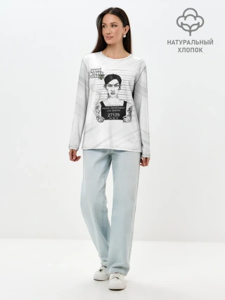 Лонгслив женский. Хлопок / POLICE LOS SANTOS GTA