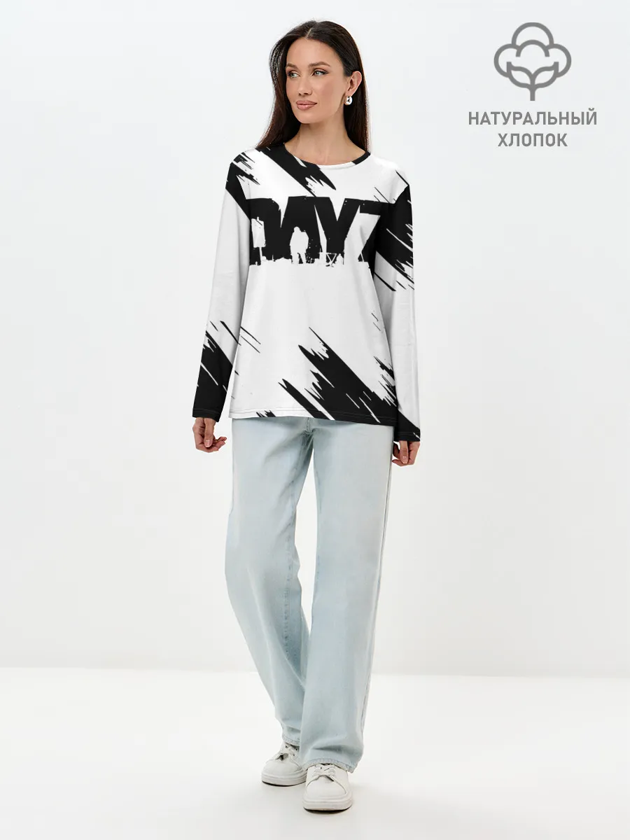 Лонгслив женский. Хлопок / Dayz