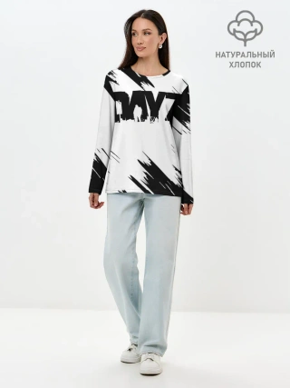 Лонгслив женский. Хлопок / Dayz