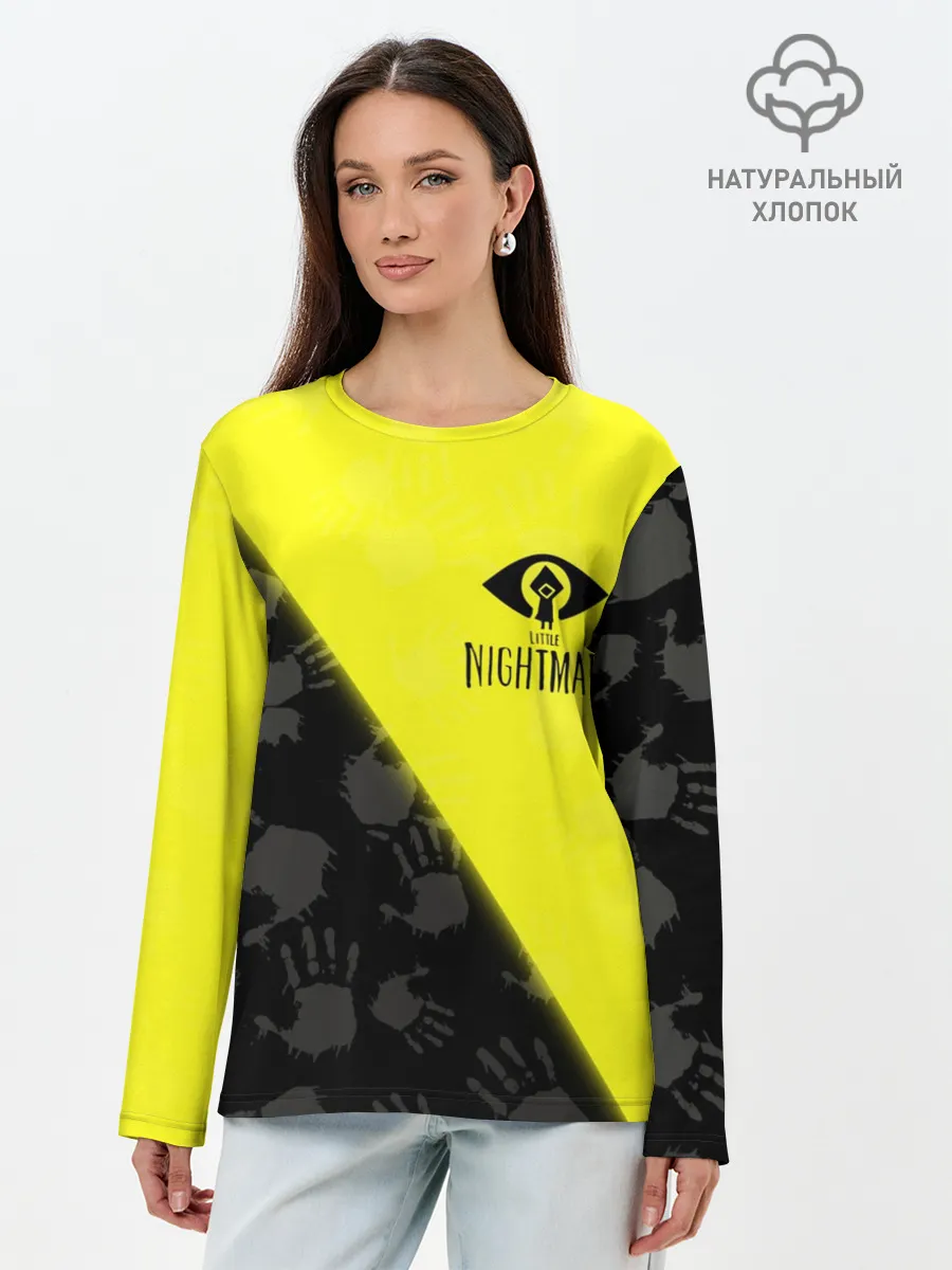 Лонгслив женский. Хлопок / Little Nightmares