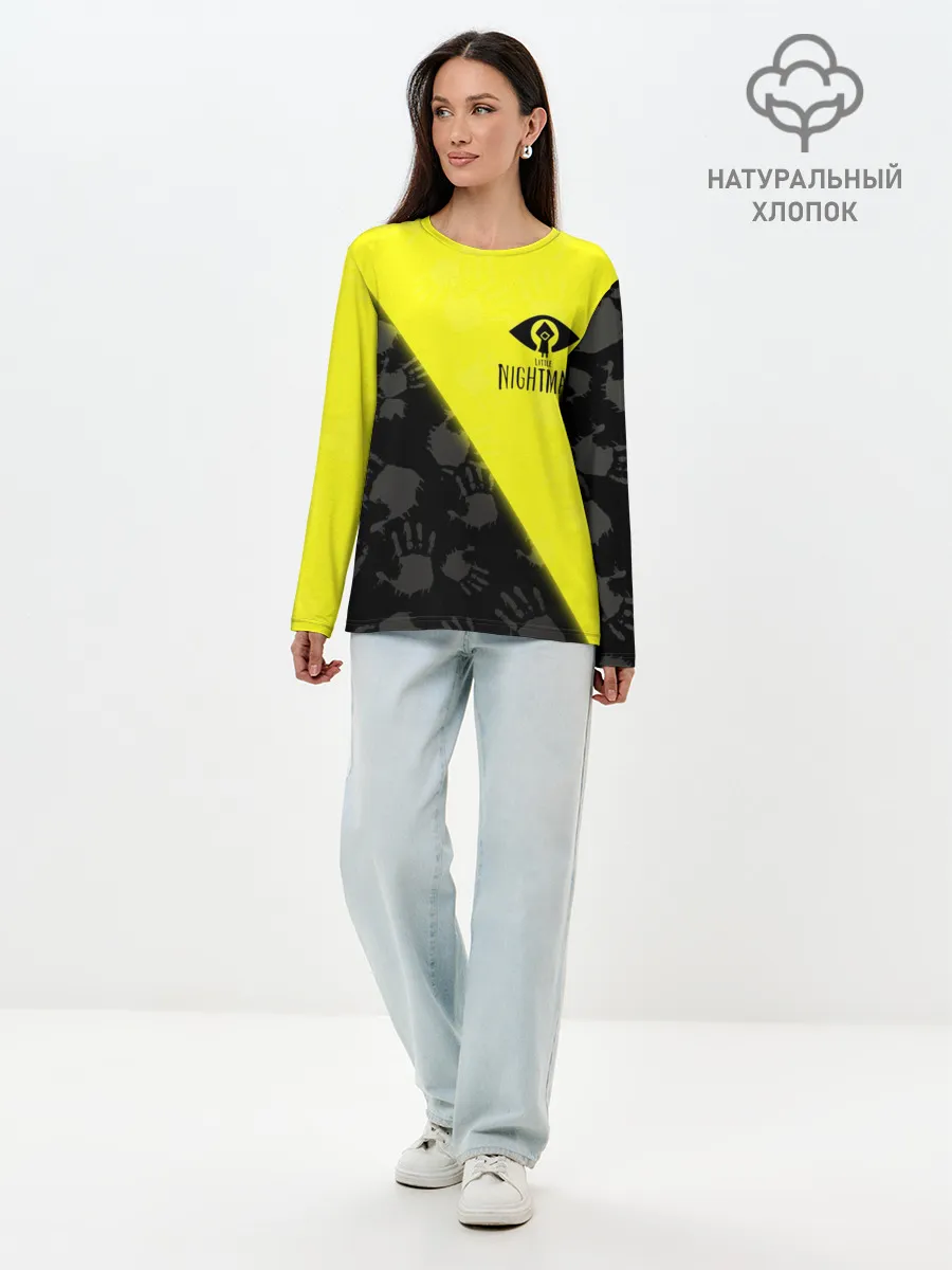 Лонгслив женский. Хлопок / Little Nightmares