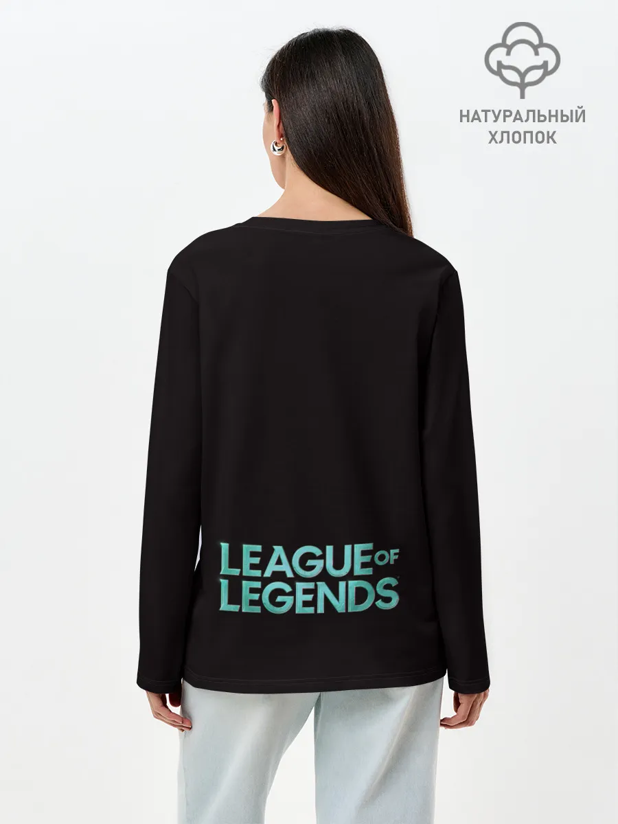 Лонгслив женский. Хлопок / Asian | LOL