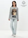 Лонгслив женский. Хлопок / NO.