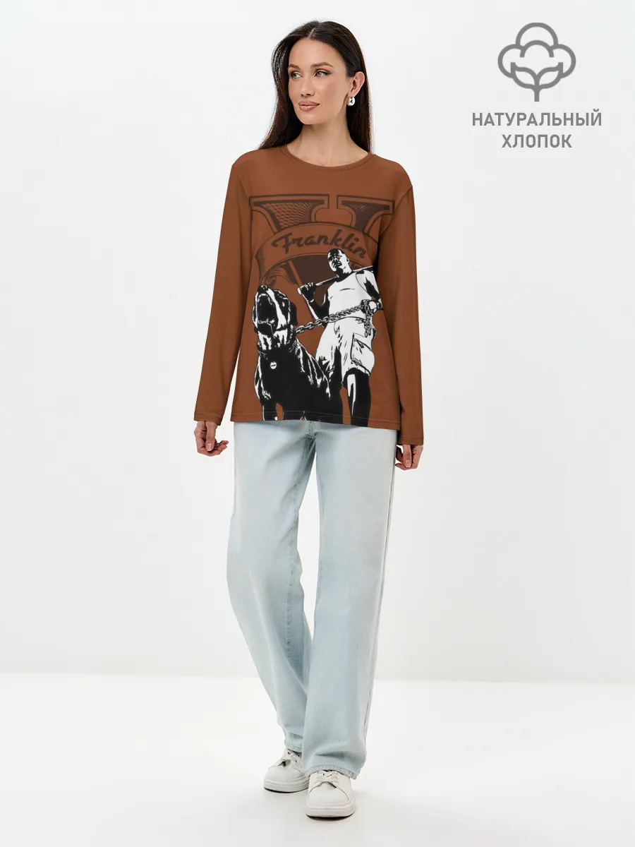 Лонгслив женский. Хлопок / Franklin | GTA