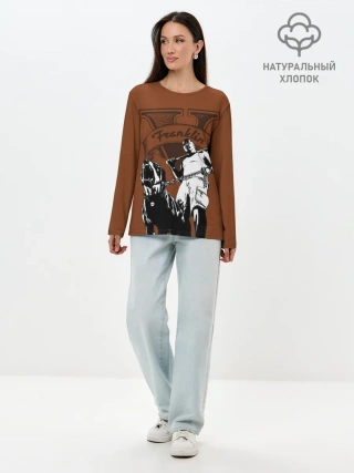 Лонгслив женский. Хлопок / Franklin | GTA