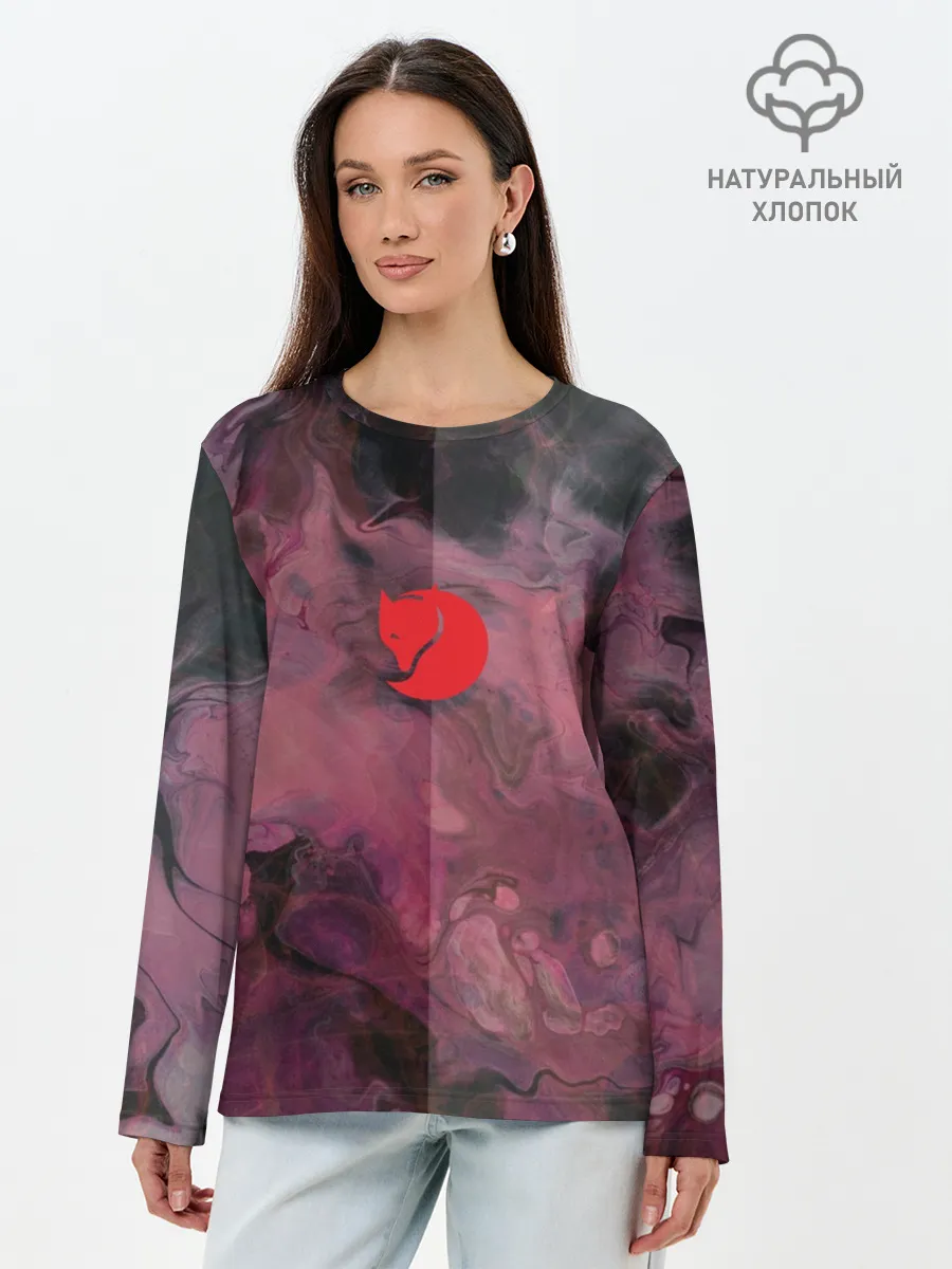 Лонгслив женский. Хлопок / Fjall Raven | Дизайнерская