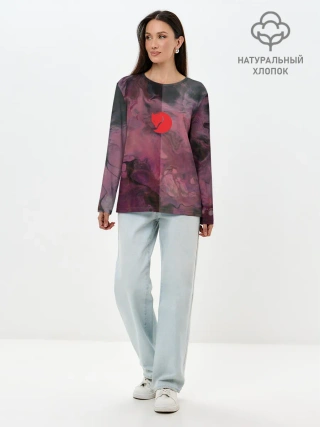 Лонгслив женский. Хлопок / Fjall Raven | Дизайнерская