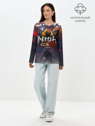 Лонгслив женский. Хлопок / NIOH 2