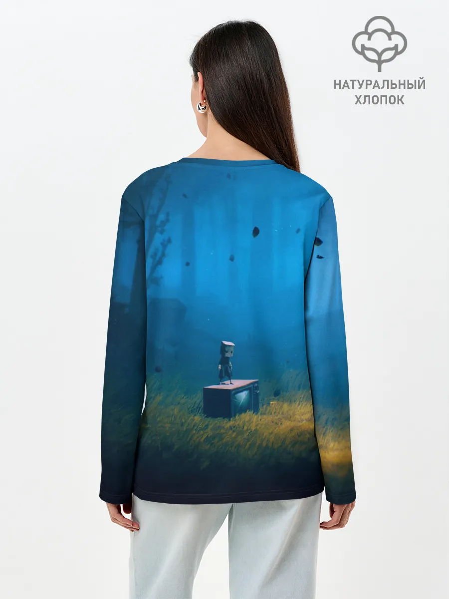 Лонгслив женский. Хлопок / LITTLE NIGHTMARES 2