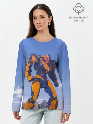 Лонгслив женский. Хлопок / Тихоокеанский рубеж