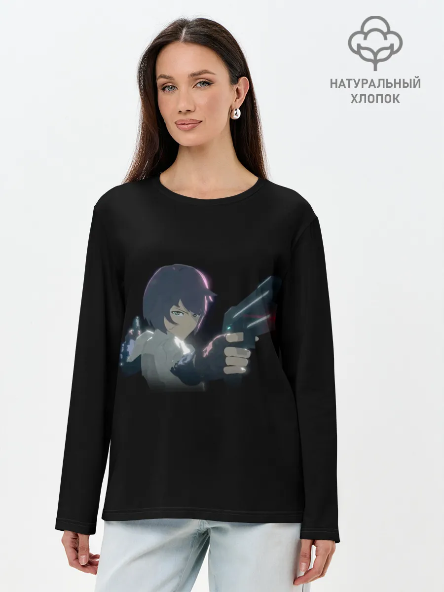 Лонгслив женский. Хлопок / Тихоокеанский рубеж