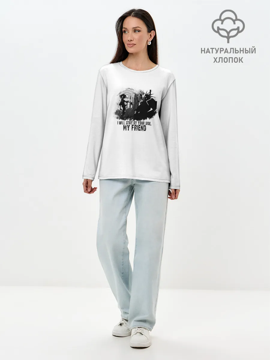 Лонгслив женский. Хлопок / Shaman King