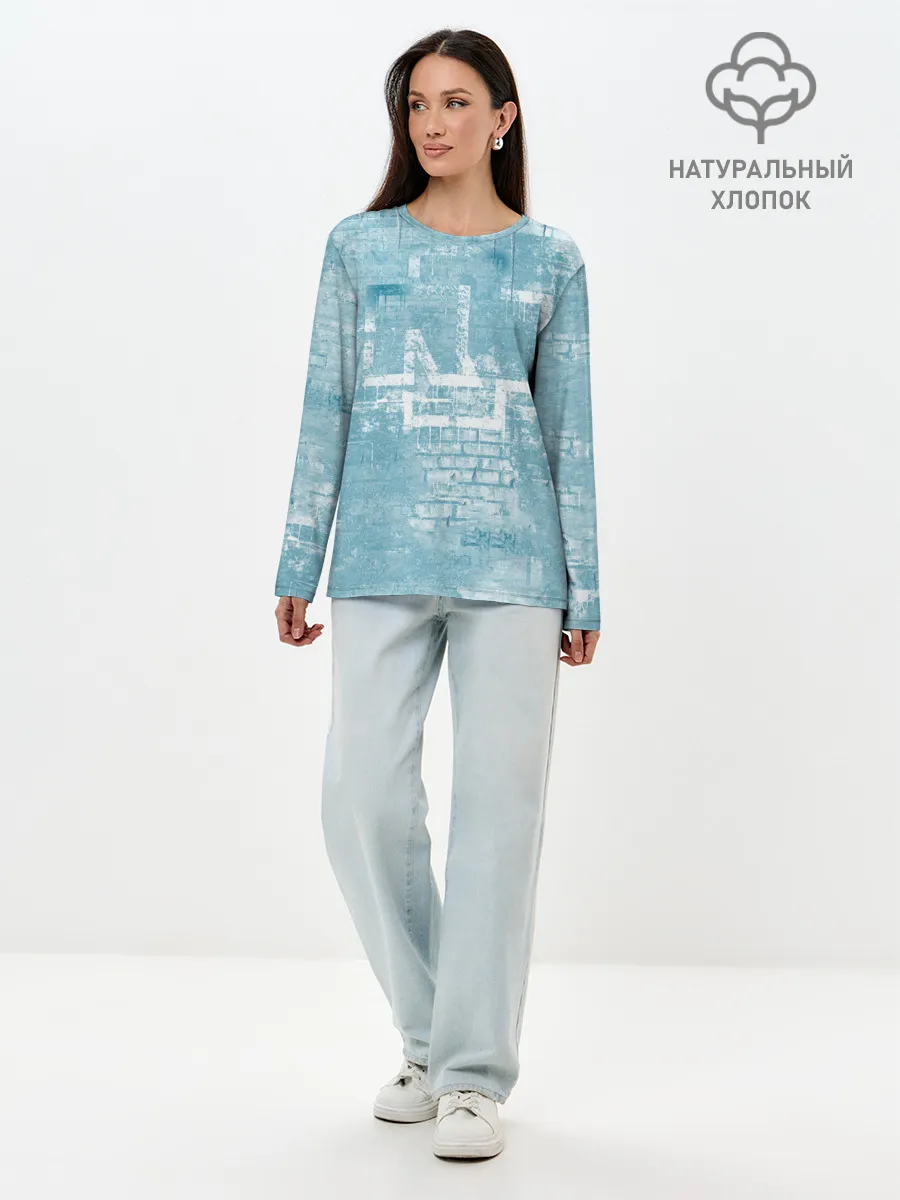 Лонгслив женский. Хлопок / Rammstein