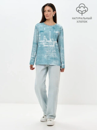 Лонгслив женский. Хлопок / Rammstein