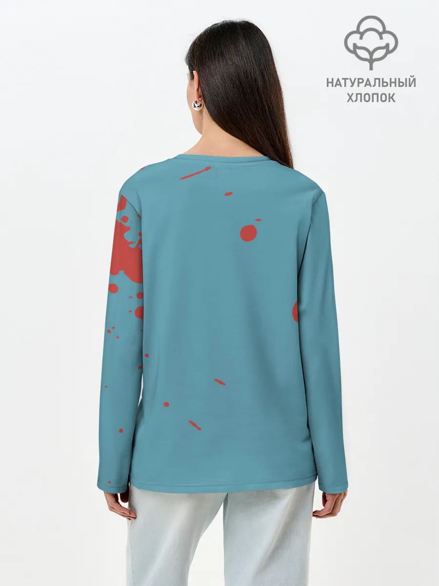 Лонгслив женский. Хлопок / Генри | Ведьмак